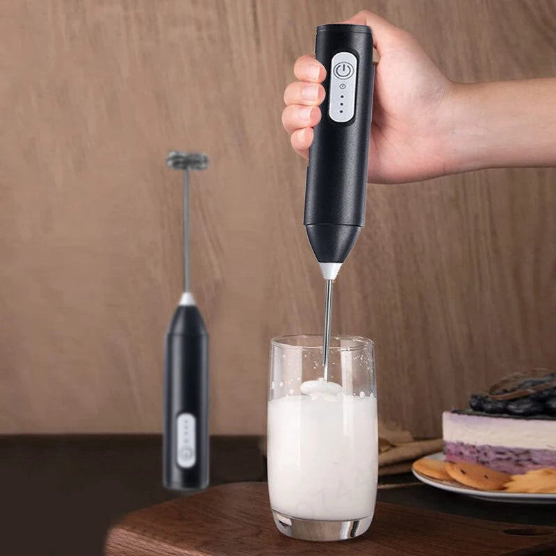 Cordless Electric Hand Mixer | Portable USB Rechargeable Blender for Kitchen