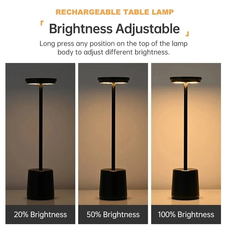 Colorful LED Table Lamp | Multi-Color Mood Light for Bedroom and Living Room