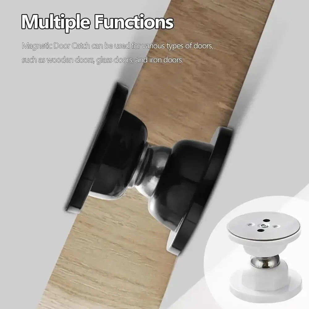 Strong Magnetic Door Stopper | Anti-Collision and Wall Protection