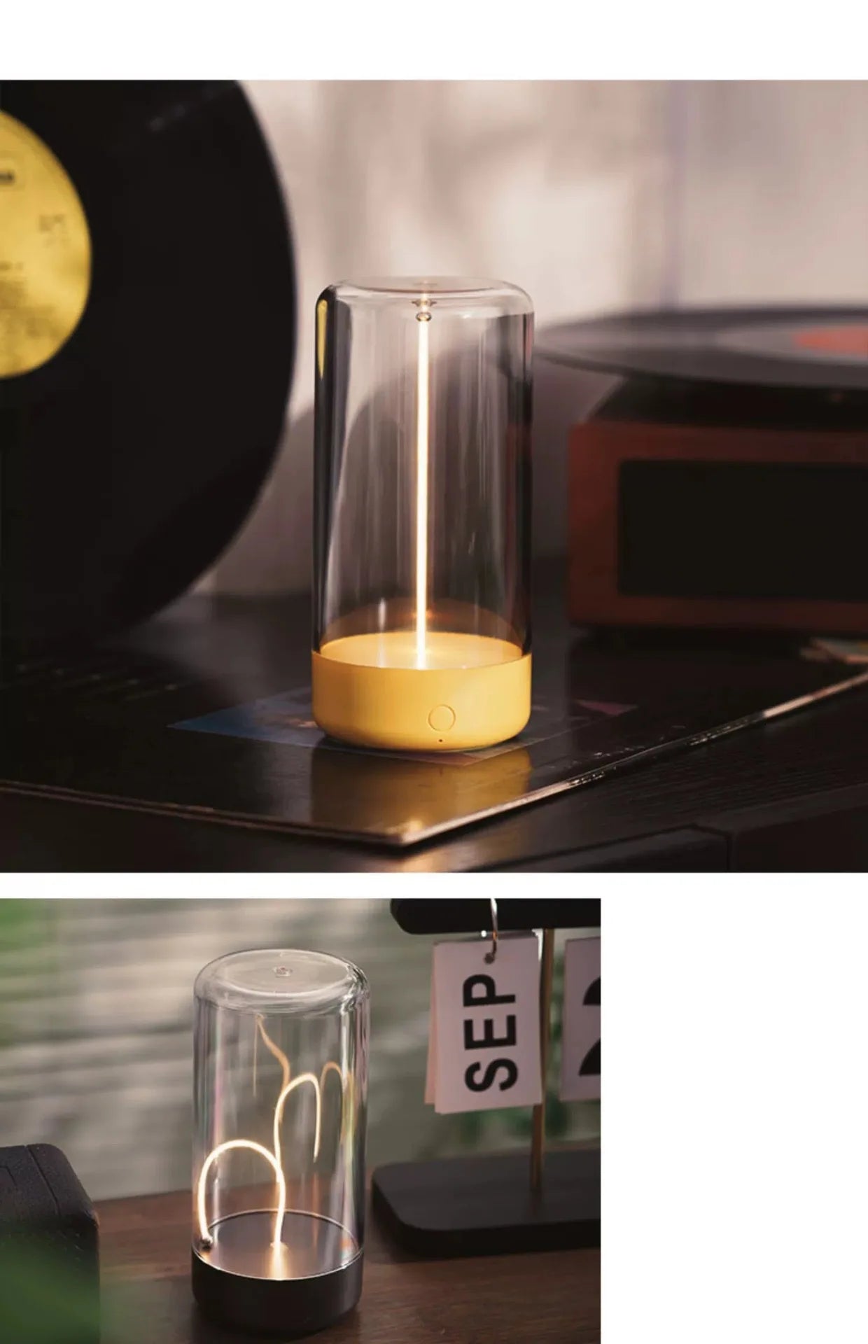 Unique Magnetic Ambient Lamp | Modern Decorative LED Night Light