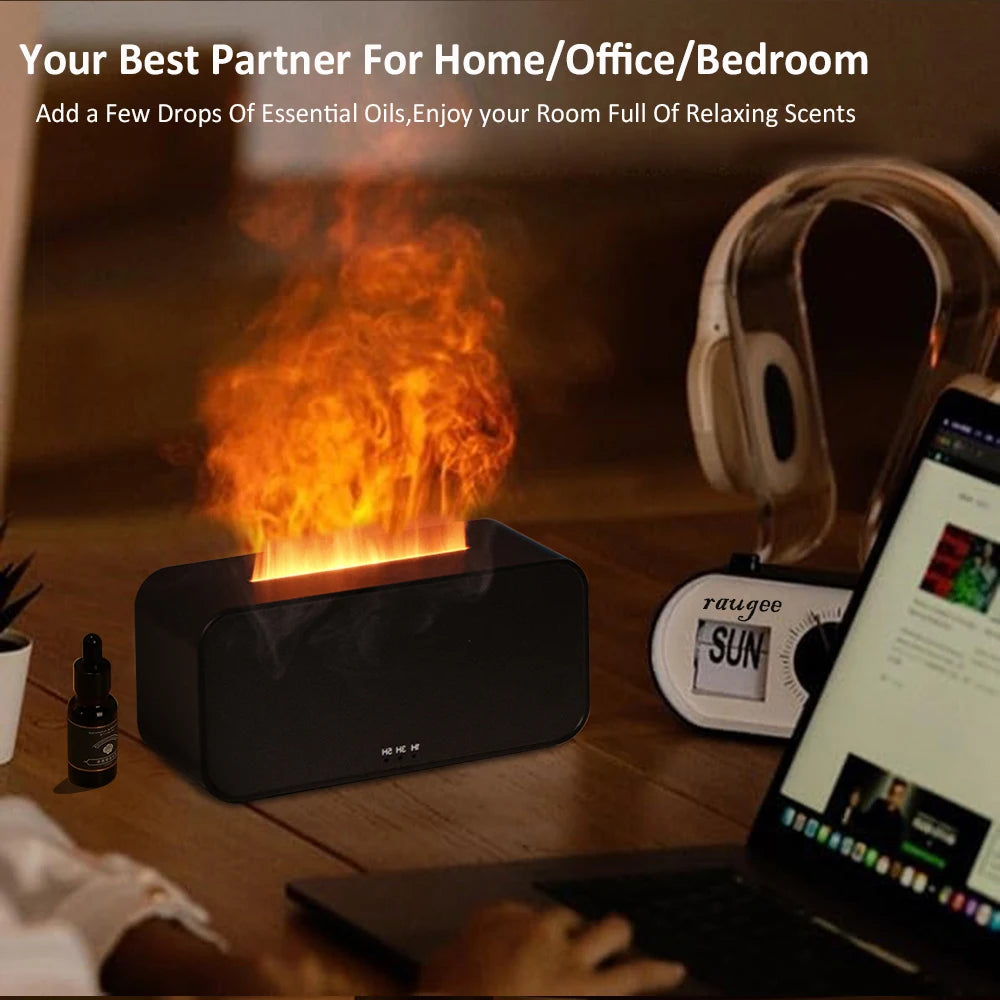 Mini Portable Air Humidifier with LED Light | Moisturizing and Air Purifier