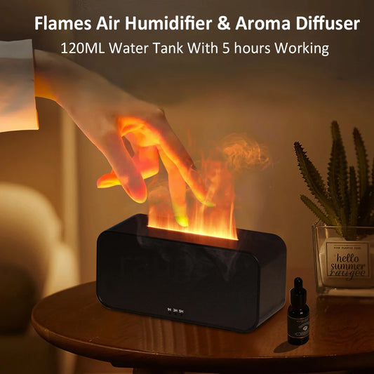 Mini Portable Air Humidifier with LED Light | Moisturizing and Air Purifier