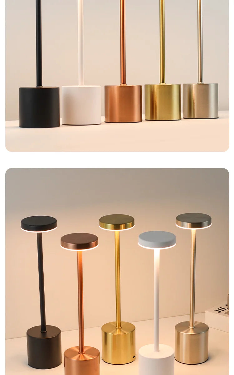 Colorful LED Table Lamp | Multi-Color Mood Light for Bedroom and Living Room