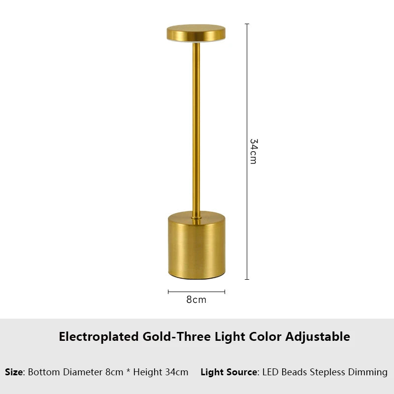 Colorful LED Table Lamp | Multi-Color Mood Light for Bedroom and Living Room