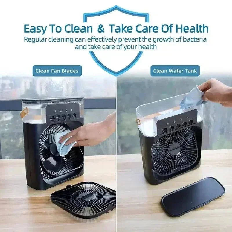 3-in-1 Portable Air Cooler | Humidifier, Air Purifier & Fan