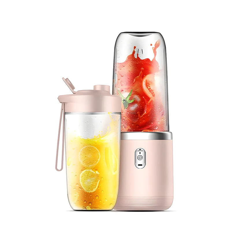 Portable Electric Fruit Juicer with USB Rechargeable Battery | Mini Blender for Smoothies