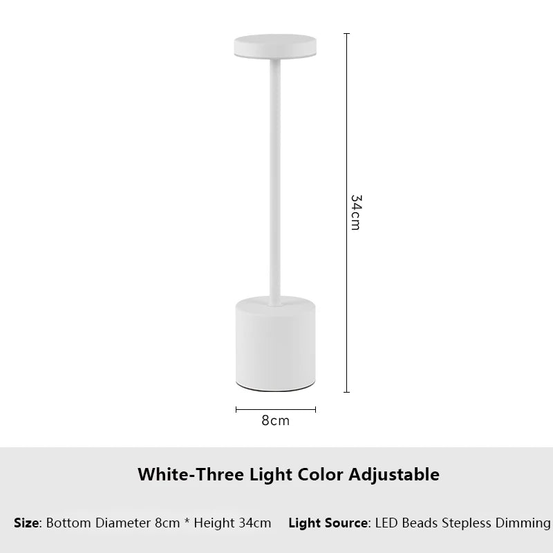 Colorful LED Table Lamp | Multi-Color Mood Light for Bedroom and Living Room