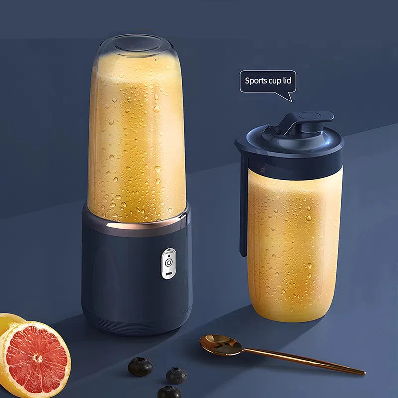 Portable Electric Fruit Juicer with USB Rechargeable Battery | Mini Blender for Smoothies