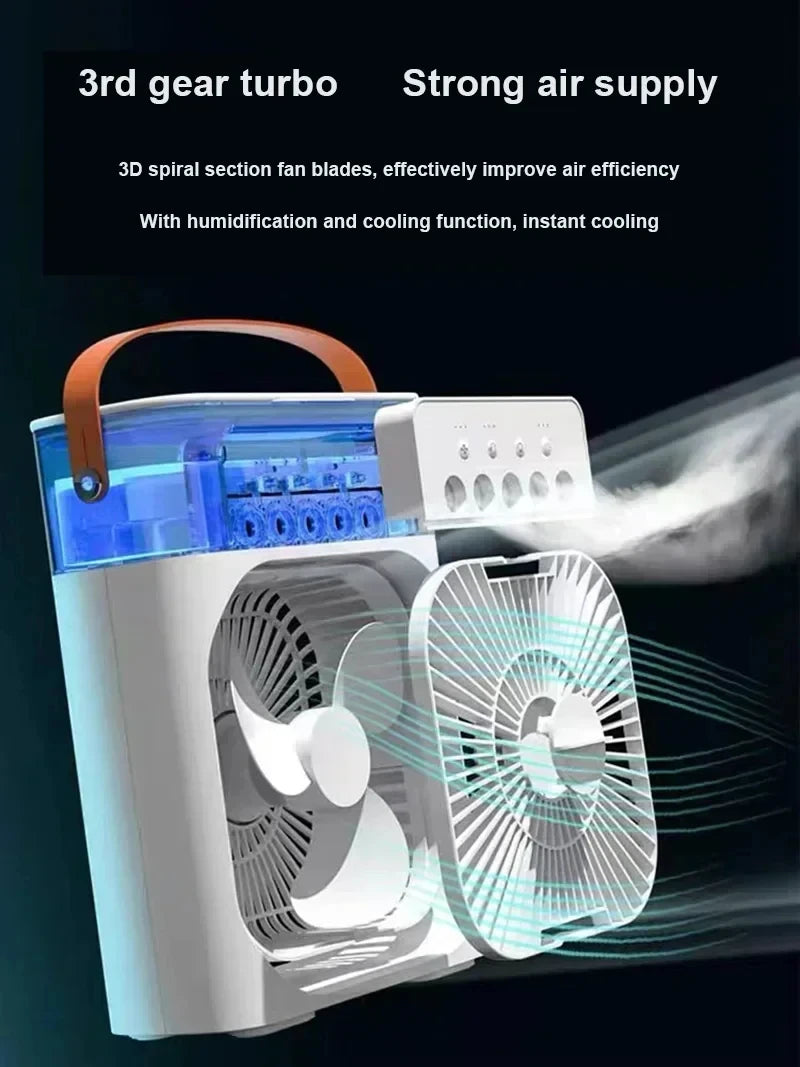 3-in-1 Portable Air Cooler | Humidifier, Air Purifier & Fan