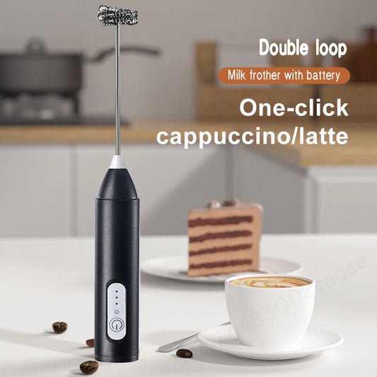 Cordless Electric Hand Mixer | Portable USB Rechargeable Blender for Kitchen