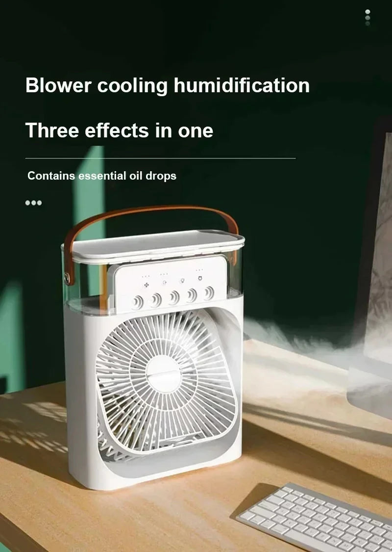 3-in-1 Portable Air Cooler | Humidifier, Air Purifier & Fan