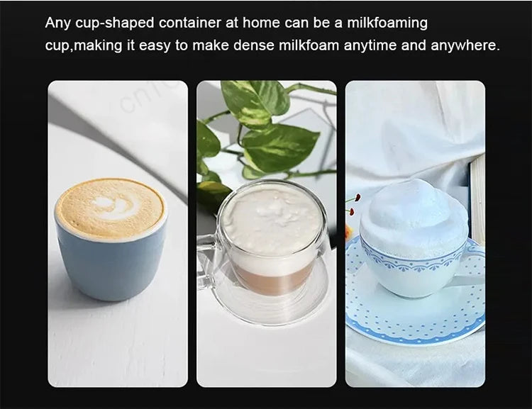 Cordless Electric Hand Mixer | Portable USB Rechargeable Blender for Kitchen