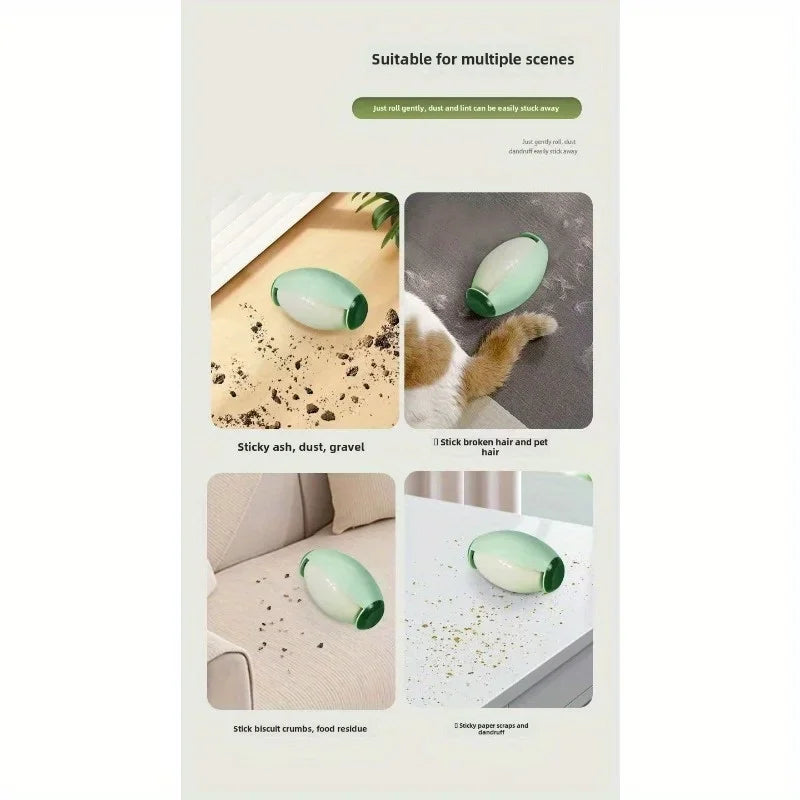 Portable Lint and Hair Remover Roller | Reusable Clothes Cleaning Tool