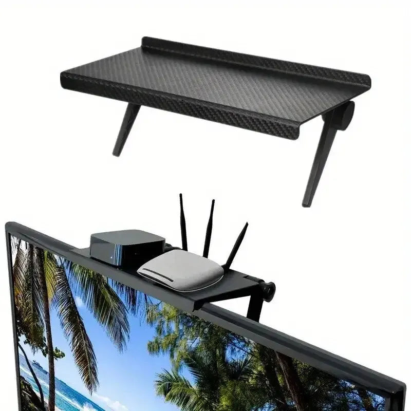 Stylish Wall Storage Shelf | Space-Saving Stand for Router and Electronics