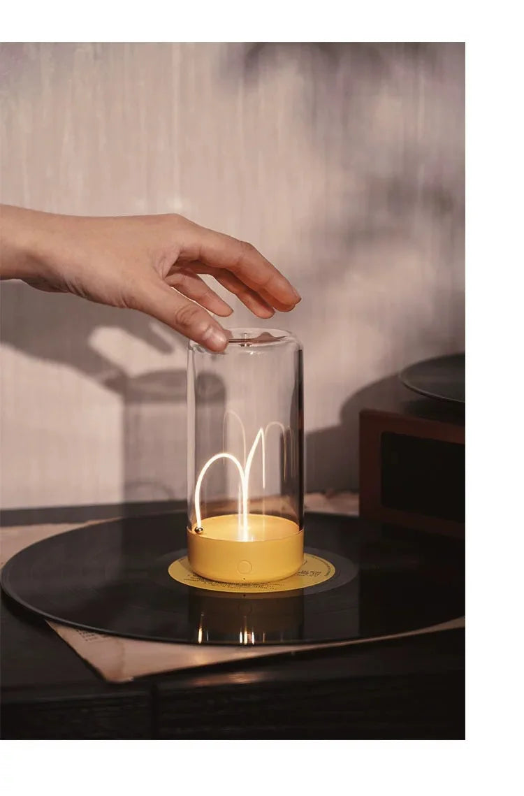 Unique Magnetic Ambient Lamp | Modern Decorative LED Night Light