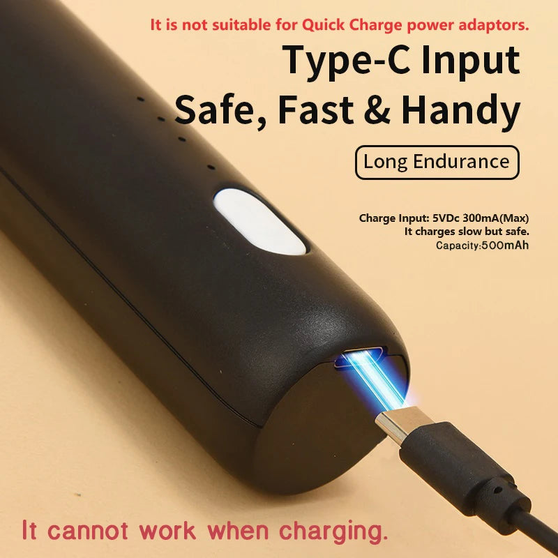 Cordless Electric Hand Mixer | Portable USB Rechargeable Blender for Kitchen
