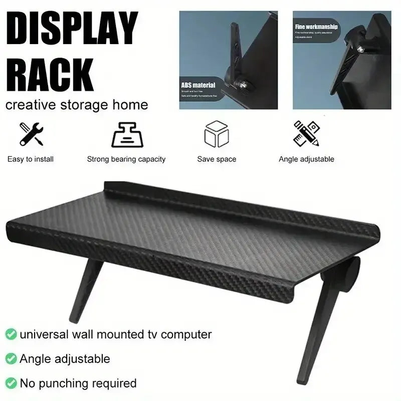 Stylish Wall Storage Shelf | Space-Saving Stand for Router and Electronics
